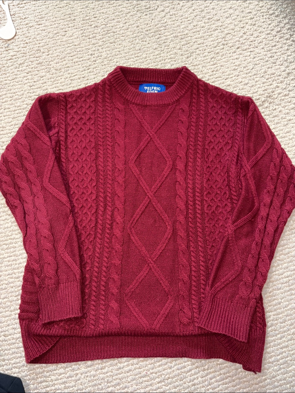 Fall Cable-knit Chunky Sweater